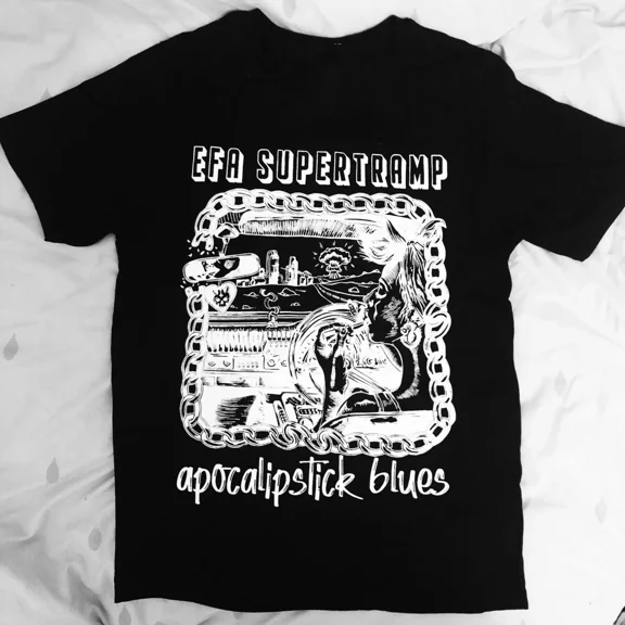 Efa Supertramp - Apocalipstick Blues Unisex Adult T-shirt All Size S-5XL MO512