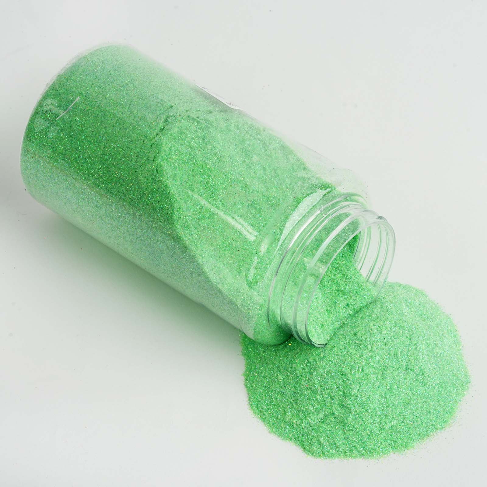 Craft and Party, Apple Green Glitter 1 Pound Bottled Craft Fine Glitter for  Craft and Decoration