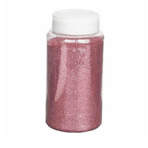 Craft and Party, 1 Pound Bottled Craft Glitter for Craft and Decoration (Light Pink)