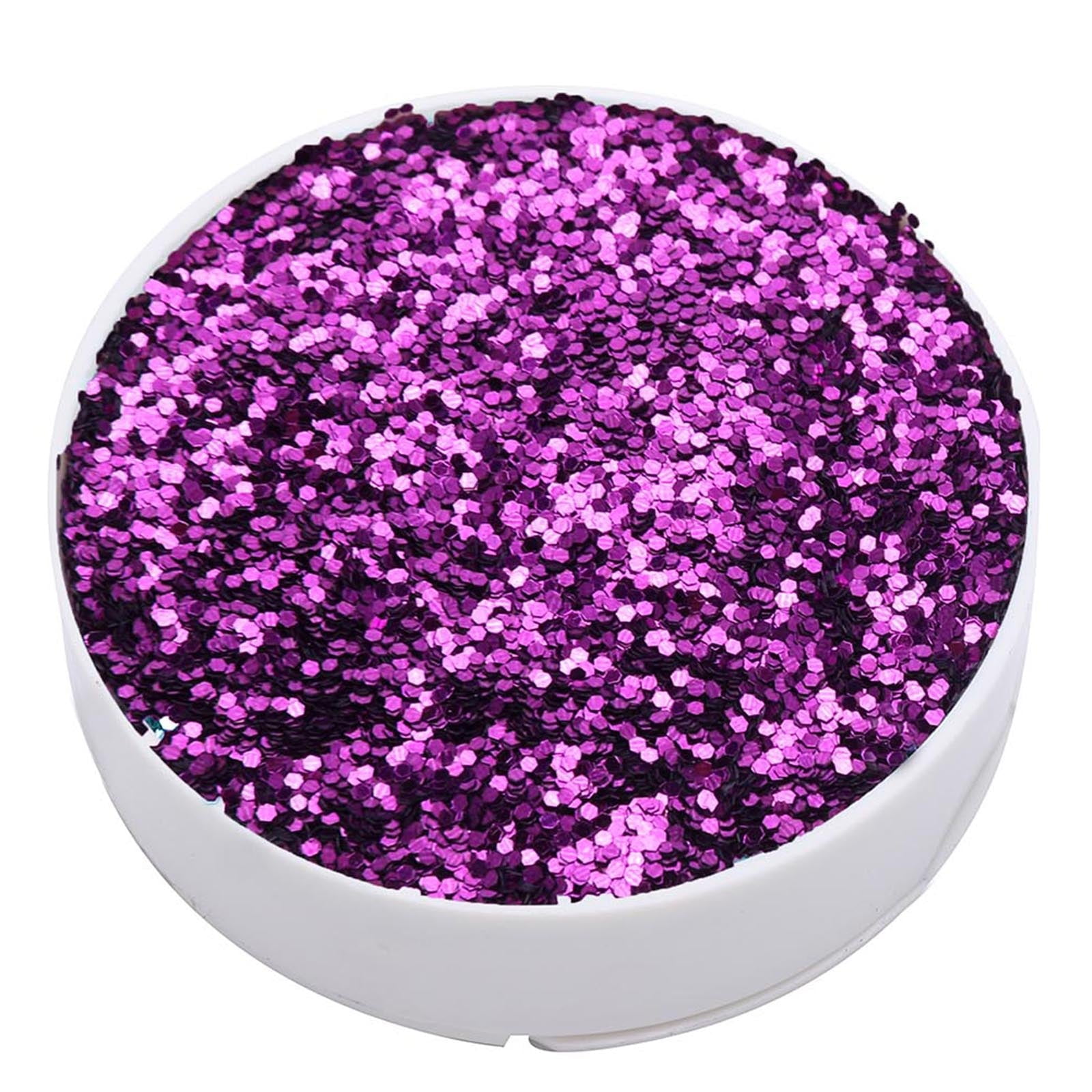 Efavormart 1 Pound Purple DIY Art & Craft Confetti Glitters Chunky