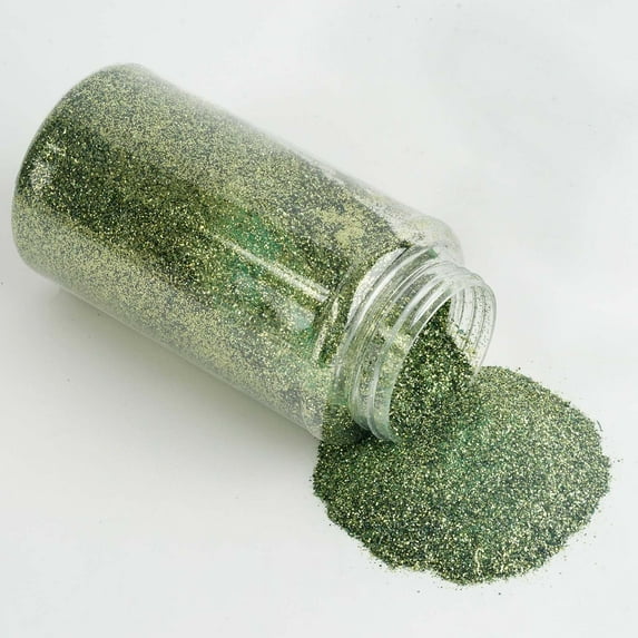 Efavormart 1 Pound Sage Green DIY Art & Craft Glitter Extra Fine With Shaker Bottle For Wedding Party Event Table Centerpieces