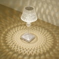 thumbnail image 1 of Efavormart 10" LED Acrylic Crystal Cup Shape Color Changing Cordless Table Lamp, Rechargeable Touch Control Accent Lamp, 1 of 11