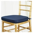 Efavormart 10 PCS 2" Thick Navy Blue Chiavari Chair Pad, Memory Foam