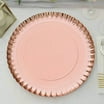Efavormart 10 Pack | 13" Burgundy Disposable Charger Plates, Cardboard ...
