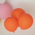thumbnail image 1 of Efavormart 10 Pack 18" Large Orange Round Latex Balloons Air Helium Balloons Party Balloons, 1 of 10