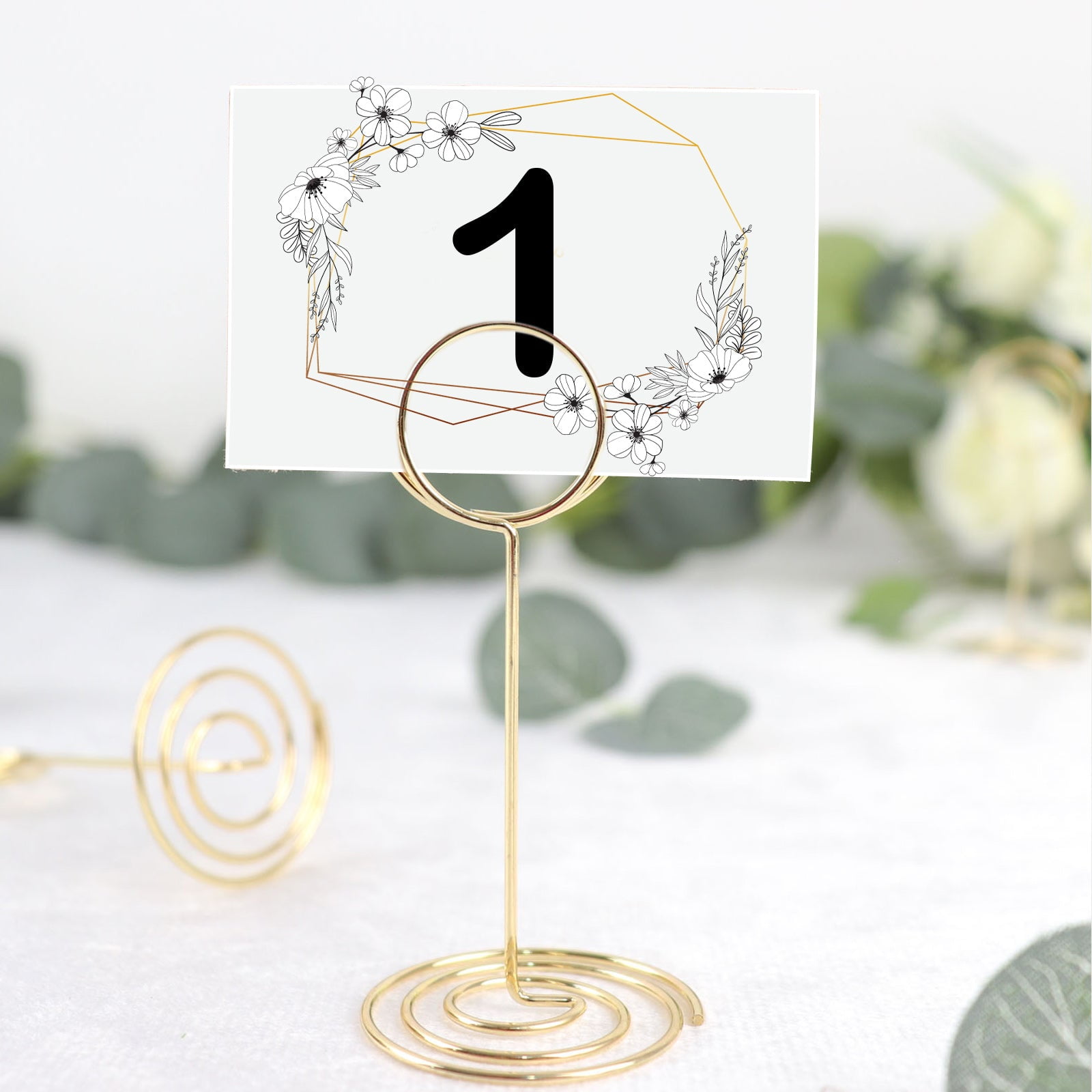 5 Pieces Metal Table Recipe Menu Wedding Party Place Card Holder Photo Picture  Holder Stand Clip Table Number Holder - Card Holder & Note Holder -  AliExpress