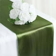 thumbnail image 1 of Efavormart 10 PCS 12"x108" Olive Green Satin Table Runner, 1 of 8