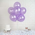 thumbnail image 1 of Efavormart 100PCS 12" Lavender Metallic Latex Balloons Wedding Event Decorations Birthday Party Graduation Party Supplies, 1 of 10