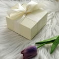 Efavormart 100pcs of 4x4x2 Ivory Cake Box for Candy Treat Gift Wrap Box ...