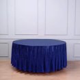 thumbnail image 1 of Efavormart 108" Wholesale Premium Navy Blue Table Cover Sparkly SEQUIN Round Tablecloth For Wedding Banquet Party Home Decor, 1 of 10