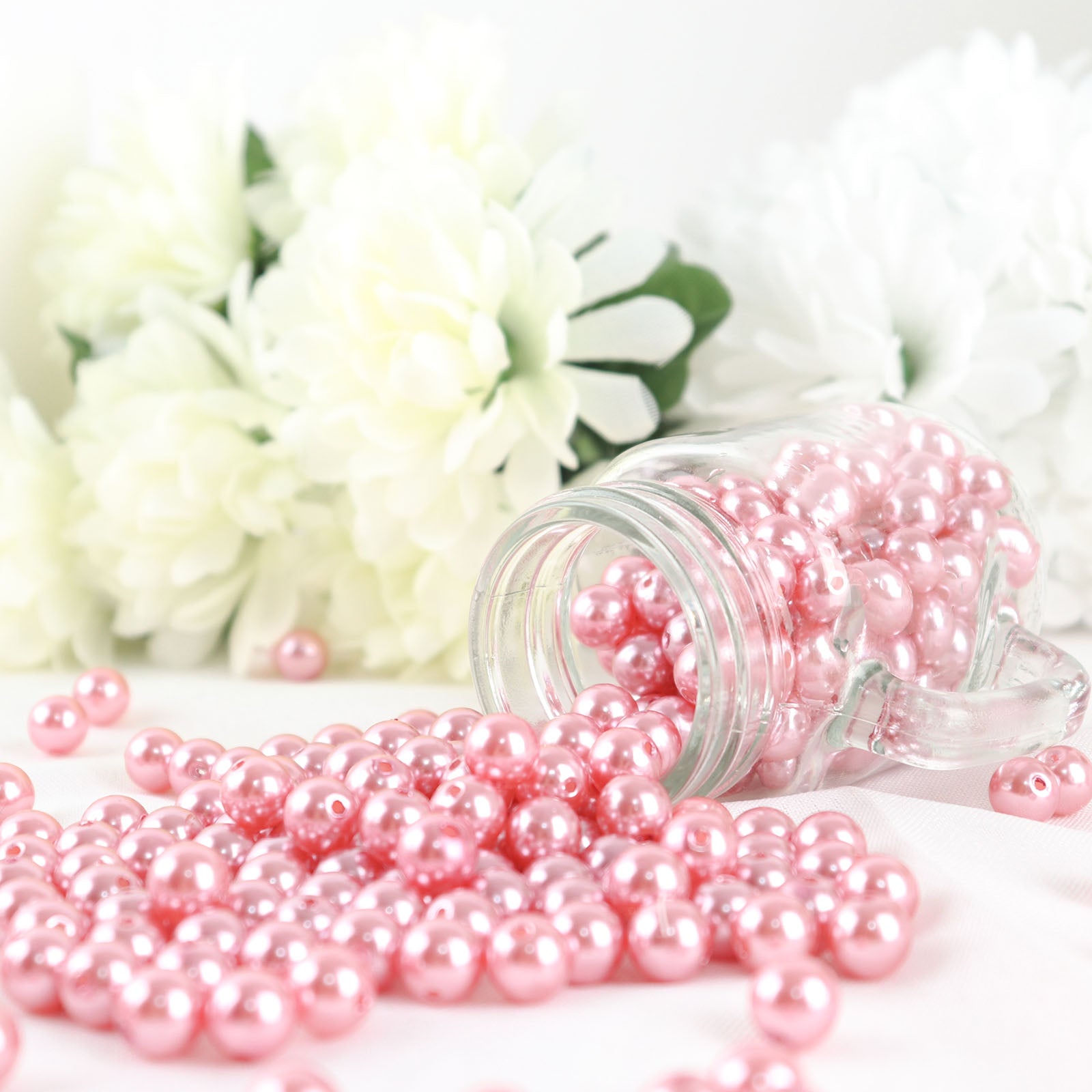 Efavormart 10MM Wedding Faux Pearl Beads Garland Vase Filler Flower