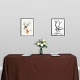 thumbnail image 1 of Efavormart 10PCS 90x132" CHOCOLATE Wholesale Rectangle Polyester Tablecloth Linen Wedding Party Restaurant Tablecloth, 1 of 9