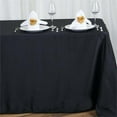 thumbnail image 1 of Efavormart 10PCS 90x156" BLACK Wholesale Rectangle Polyester Tablecloth Linen Wedding Party Restaurant Tablecloth, 1 of 9