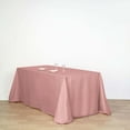 thumbnail image 1 of Efavormart 10PCS 90x156" DUSTY ROSE Wholesale Rectangle Polyester Tablecloth Linen Wedding Party Restaurant Tablecloth, 1 of 9