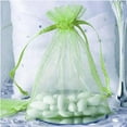 thumbnail image 1 of Efavormart 10PCS MINT Organza Gift Bag Drawstring Pouch Wedding Favors Bridal Shower Treat Jewelry Bags - 5"x7", 1 of 10