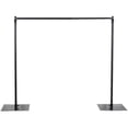 thumbnail image 1 of Efavormart 10ft x 10ft Heavy Duty Pipe and Drape Kit Backdrop Support with Metal Steel Base for Wedding, Party, Event, Photography, and Exhibition Decoration, 1 of 11