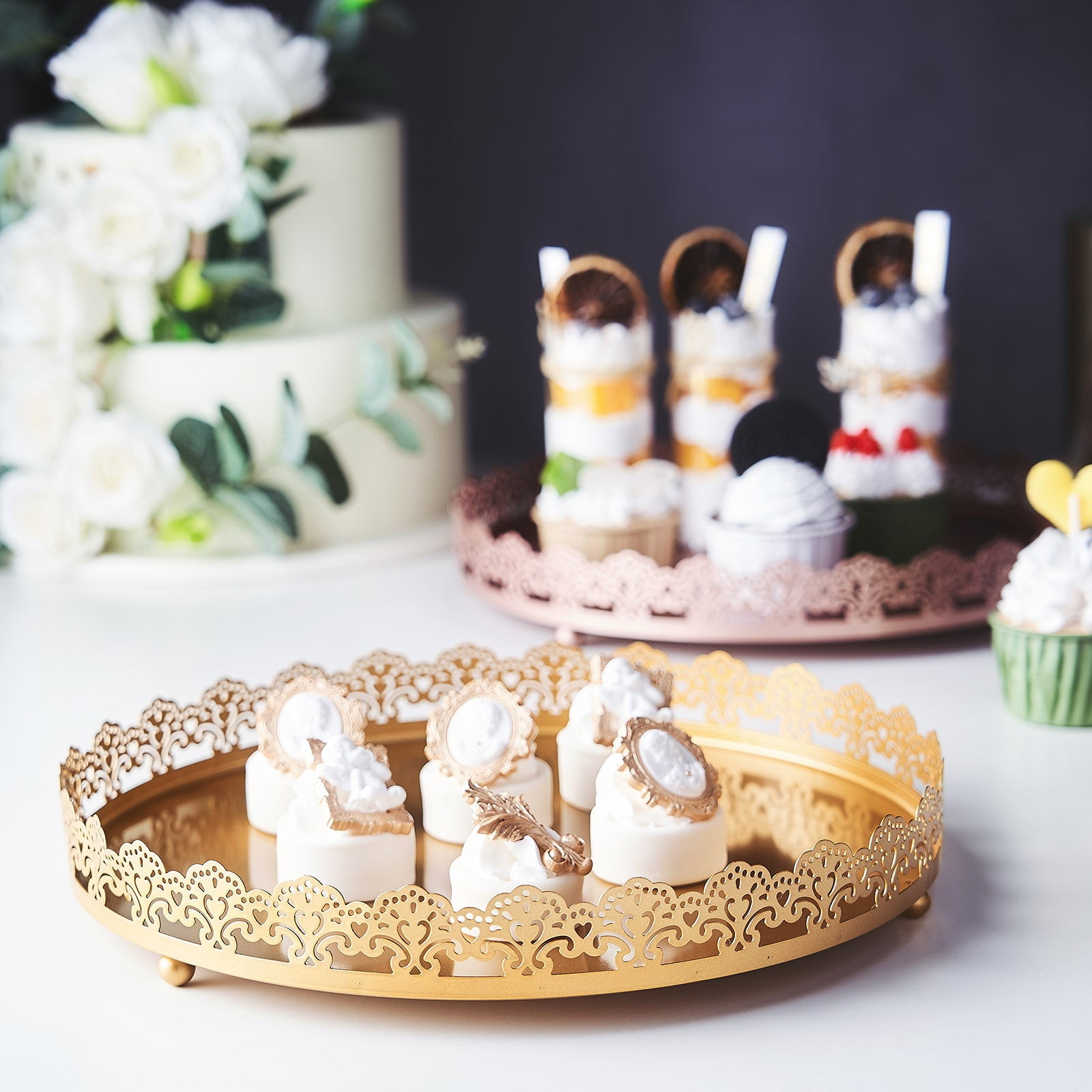 EMBELLISHED TRAY
