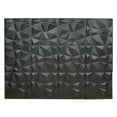 thumbnail image 1 of Efavormart 12 Pack | 20"X20" Matte Black 3D Diamond Textured Stick On Wall Panels, PVC Waterproof Wall Tiles, 1 of 5