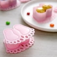 thumbnail image 1 of Efavormart 12 Pack - 3.5" Pink Baby Feet Favor Containers, Baby Shower Favors for Birthday, Candy Jars Decorations, 1 of 11