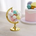 thumbnail image 1 of Efavormart 12 Pack - 4.5" Gold Mini Globe Favor Candy Containers for Wedding, Bridal Shower, Birthday, Candy Jars Decorations, 1 of 11