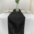 thumbnail image 1 of Efavormart 12" x 108" Black Accordion Crinkle Taffeta Table Runner - Impeccable Metallic Glint of Lustrous - Perfect for Wedding Ceremonies, Parties, Upscale Occasions, and Any Special Events, 1 of 11