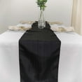 thumbnail image 1 of Efavormart 12" x 108" Black Accordion Crinkle Taffeta Table Runner - Impeccable Metallic Glint of Lustrous - Perfect for Wedding Ceremonies, Parties, Upscale Occasions, and Any Special Events, 1 of 11