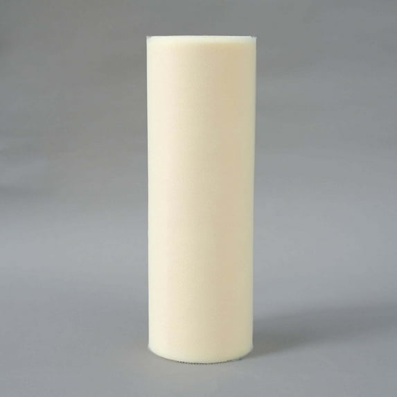 Efavormart 12" x 300 ft Wedding TULLE Roll Fabric For Wedding Party Banquet Event Baby Shower FAVORS DIY Decorations - Ivory