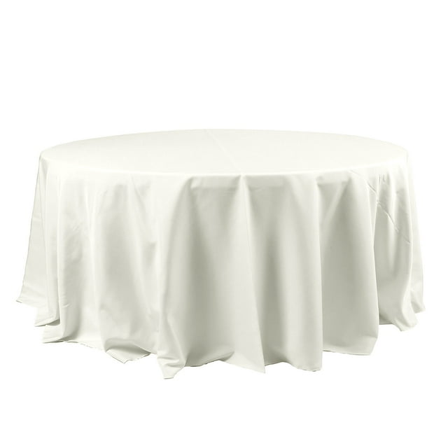 Efavormart 120" Wholesale Round Tablecloth Polyester Round Table Linens