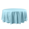 thumbnail image 1 of Efavormart 120" Wholesale Round Tablecloth Polyester Round Table Linens For Wedding Party Banquet Restaurant - LIGHT BLUE, 1 of 10