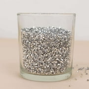 Efavormart 14400 Pcs Silver Rhinestones Vase Fillers, Faux Diamond Gems Wedding Table Scatters - 3mm