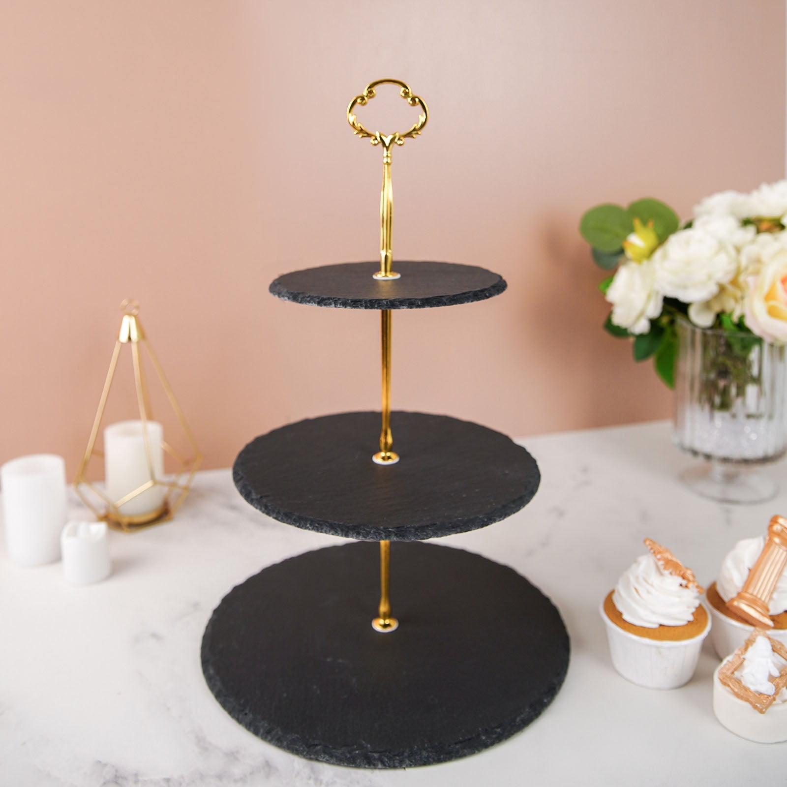 Black hotsell cake plates