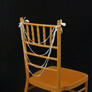 BalsaCircle 5 Polyester Chair Sashes Bows Ties Charcoal Grey - Walmart.com