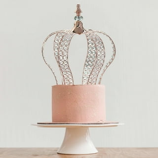 Tian Sweet 34025-RG 11 oz Large Rose Gold Crown Cake Topper, 1 - Smith's  Food and Drug