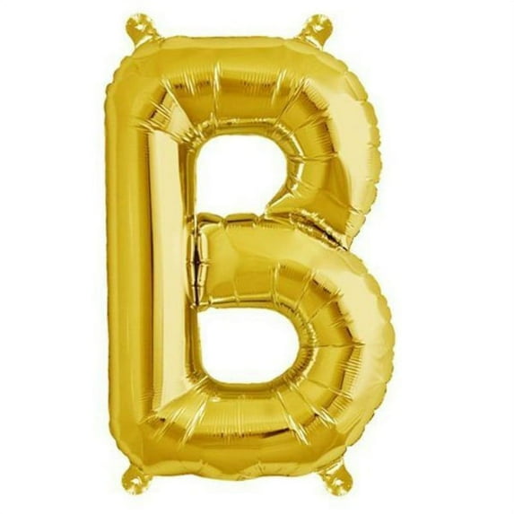 Efavormart 16" Shinny Gold Foil Balloons Letter Balloons For Wedding Party Decorations Graduation New Year Eve Party Supplies - B