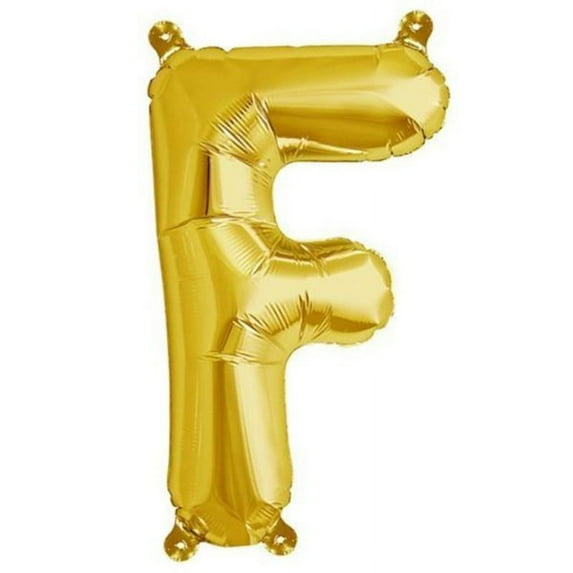 Efavormart 16" Shinny Gold Foil Balloons Letter Balloons For Wedding Party Decorations Graduation New Year Eve Party Supplies - F