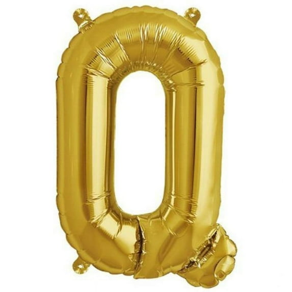 Efavormart 16" Shinny Gold Foil Balloons Letter Balloons For Wedding Party Decorations Graduation New Year Eve Party Supplies - Q