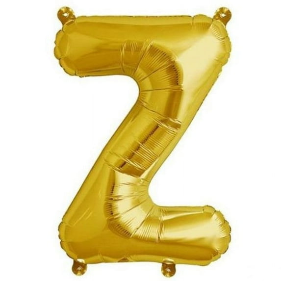 Efavormart 16" Shinny Gold Foil Balloons Letter Balloons For Wedding Party Decorations Graduation New Year Eve Party Supplies - Z