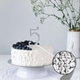 thumbnail image 1 of Efavormart 2.5" Bedazzling Rhinestone Number Cake Toppers For Wedding Birthday Party Special Event Personalized Decor| Number| 5, 1 of 6