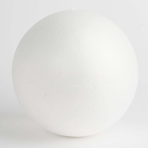 Efavormart 2 Pack | 10” White Foam Balls For Arts, Crafts and DIY