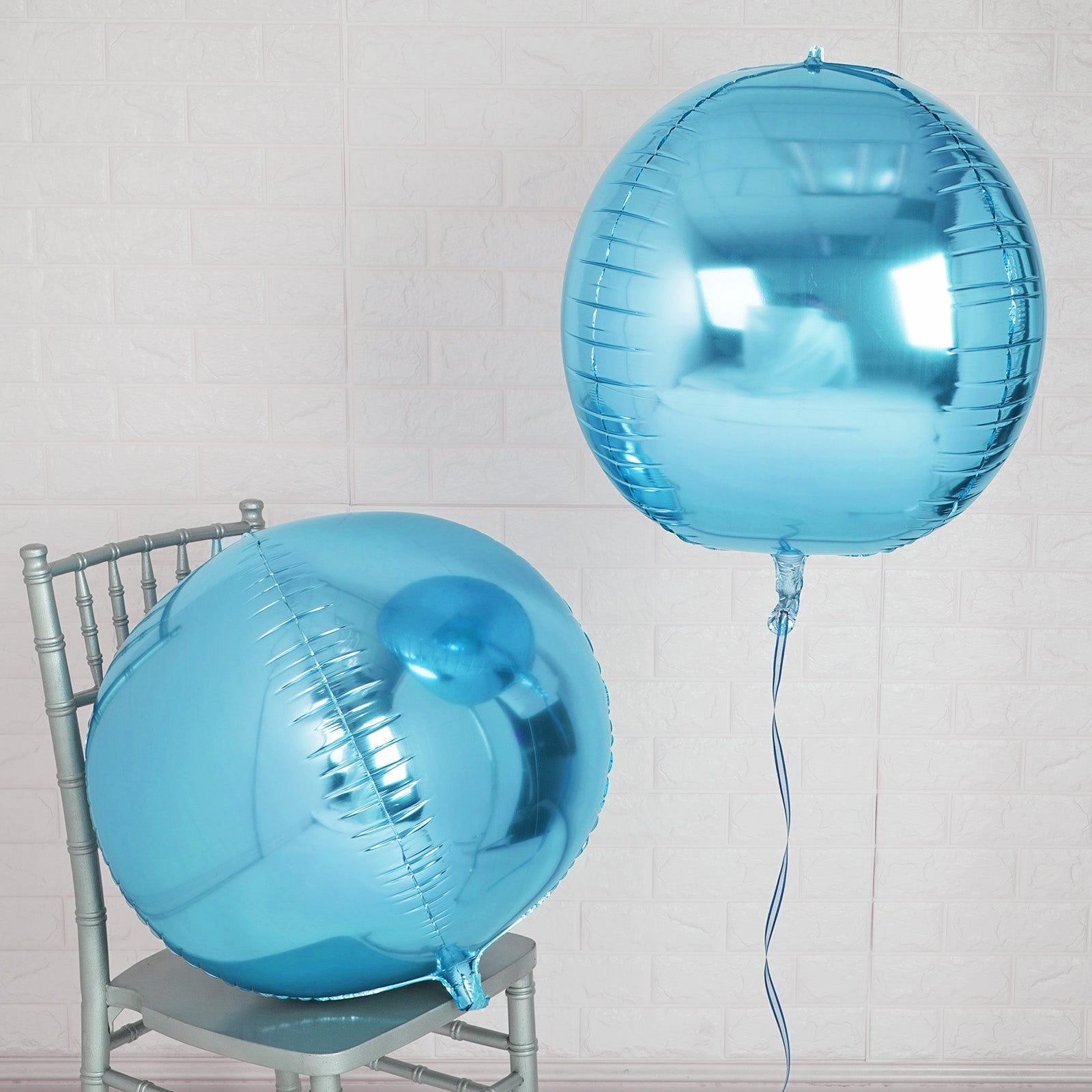 Ballon aluminium mylar-Lapin bleu