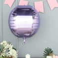 thumbnail image 1 of Efavormart 2 Pack 18" Lavender Aluminum Foil Round Sphere Balloon Wholesale 4D  Mylar Balloons, 1 of 10