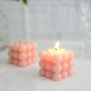 TERGAYEE Bubble Candle,Cube Soy Wax Bubble Candles, Scented Aesthetic  Bubble Candle, Home Table Romantic Decoration, Birthday Mothers Day Gifts  for Mom 