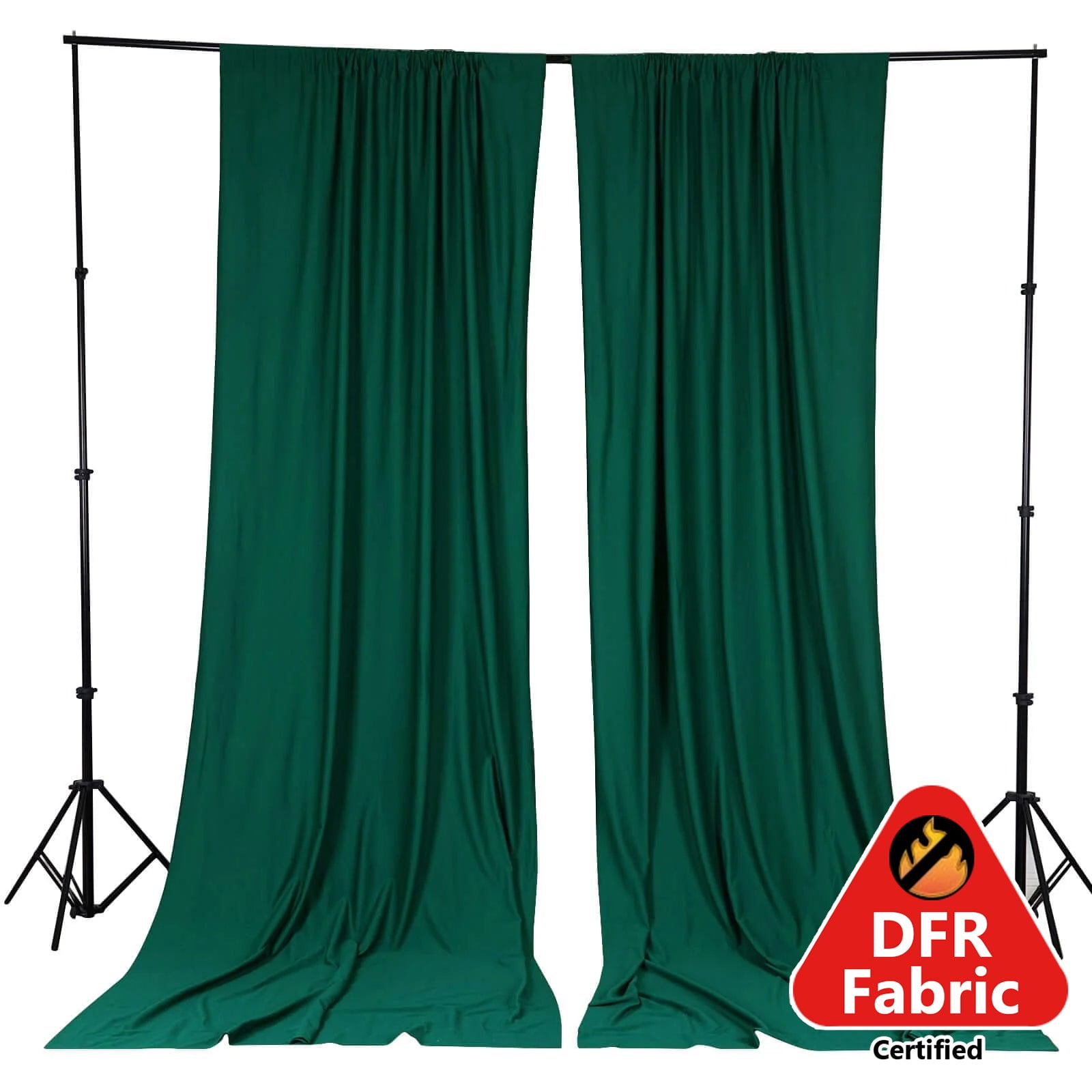 Efavormart 2 Pack | Hunter Emerald Green Fire Retardant Scuba Polyester ...