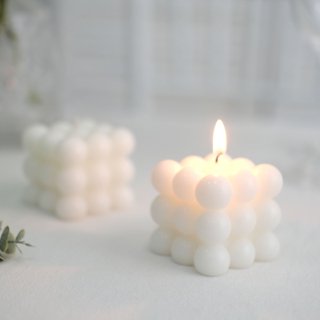 Bubble Cube Candle – The Home Vibe