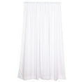 thumbnail image 1 of Efavormart 2 Pack | White Polyester Drapery Panels With Rod Pockets, Photography Backdrop Curtains, 5ftx8ft - 130 GSM, 1 of 11