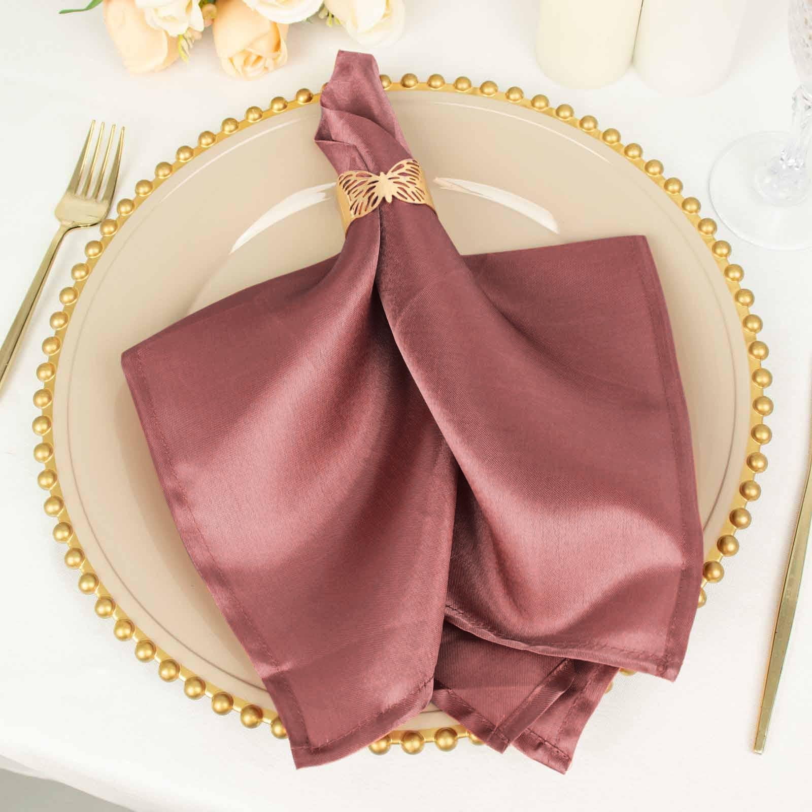 Wrinkle Cloth Napkin Stain Resistant New Table Napkin (1pc/pack)