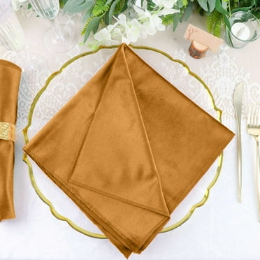 Efavormart 5 Pack | 20"x20" Modern Hunter Emerald Green Polyester Linen ...
