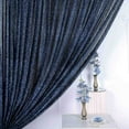 thumbnail image 1 of Efavormart 20FT x 10FT Navy Blue Metallic Shiny Spandex Glittering Backdrop Panel for Photo Booth Parties Sparkly Background Photography Decoration Glitter Curtains Drapes, 1 of 5