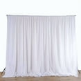 thumbnail image 1 of Efavormart 20ft x 10ft Chic-Inspired Party Wedding Backdrop Photography Background Fabric Photo Backdrop Studio Background - White, 1 of 11
