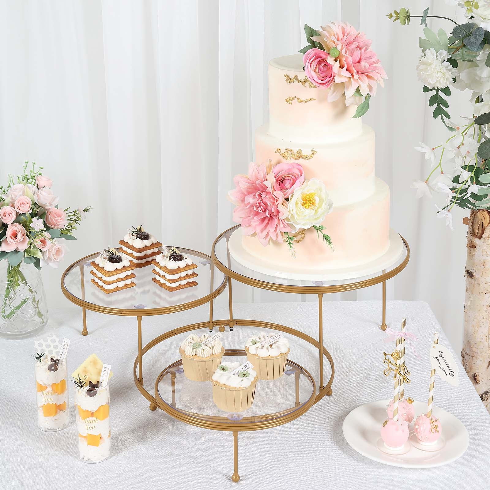 3 Tier Cake Stand – Littlies Party Hire